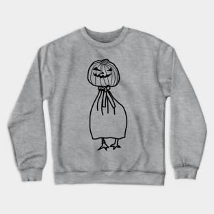 Minimal Goose Steals Halloween Horror Costume Crewneck Sweatshirt